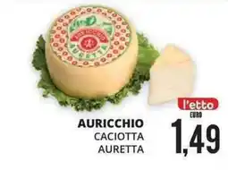 Mazzeo Giocattoli Auricchio caciotta auretta offerta