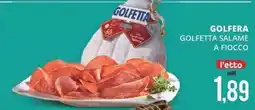 Mazzeo Giocattoli Golfeta salame a fiocco offerta