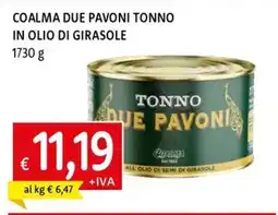IperFamila Tonno due pavoni offerta