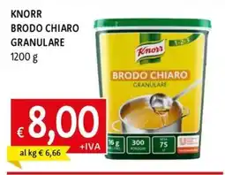 IperFamila Knorr brodo chiaro granulare offerta