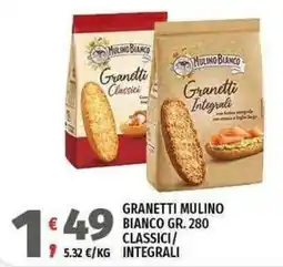 Vivo Supermercati Granetti Mulino Bianco offerta