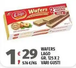 Vivo Supermercati Wafers Lago offerta
