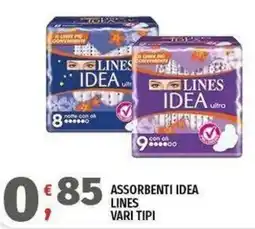Vivo Supermercati Assorbenti Idea Lines offerta