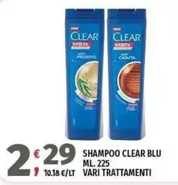 Vivo Supermercati Shampoo Clear Blu offerta