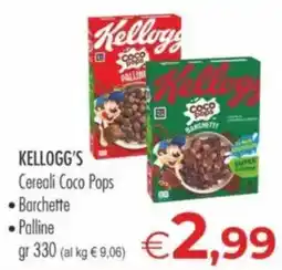 MerSi Supermercati Kellogg's Cereali Coco Pops offerta