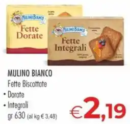 MerSi Supermercati Mulino Bianco Fette Biscottate offerta