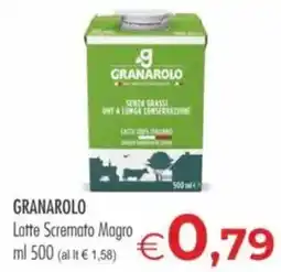 MerSi Supermercati Granarolo Latte Screamato Magro offerta