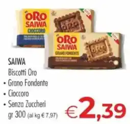 MerSi Supermercati Biscotti Oro Saiwa offerta