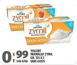 Vivo Supermercati Yogurt Parmalat Zymil offerta