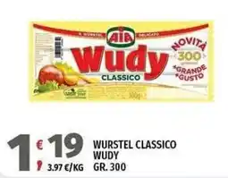 Vivo Supermercati Wurstel classico Wudy offerta