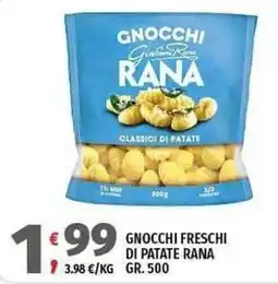 Vivo Supermercati Gnocchi freschi di patate Rana offerta