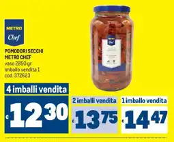 Metro Pomodori secchi Metro Chef offerta