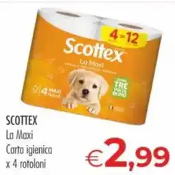 MerSi Supermercati Scottex La Maxi Carta igienica offerta