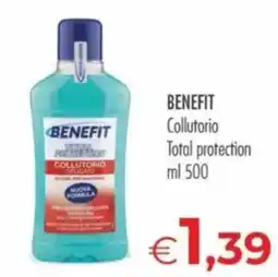 MerSi Supermercati Benefit collutorio total protection offerta