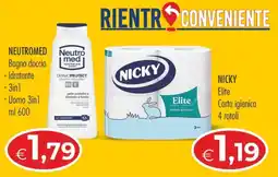 MerSi Supermercati Neutromed Bagno doccia offerta