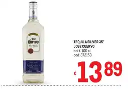 Metro Tequila Silver 35° Jose Cuervo offerta