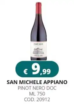 Altasfera San Michele Appiano Pinot Nero DOC offerta