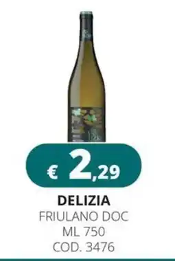 Altasfera Delizia Friulano DOC offerta