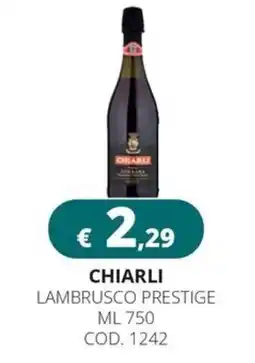 Altasfera Chiarli Lambrusco Prestige offerta