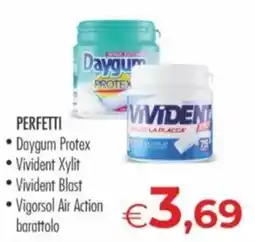 MerSi Supermercati Daygum Protex Vivident Xylit Vivident Blast Vigorsol Air Action offerta