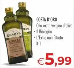 MerSi Supermercati Costa d'Oro Olio extra vergine d'oliva offerta