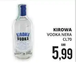 Mazzeo Giocattoli Kirowa vodka nera offerta