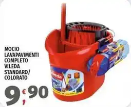 Vivo Supermercati Mocio lavapavimenti completo vileda standard/colorato offerta