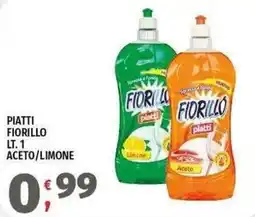 Vivo Supermercati Piatti Fiorillo offerta