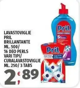 Vivo Supermercati Lavastoviglie Pril brillantante offerta