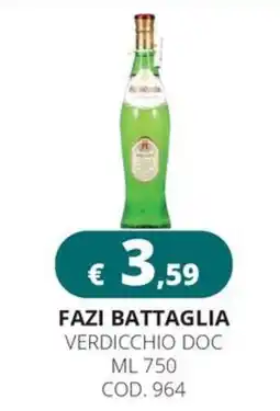 Altasfera Fazi Battaglia Verdicchio Doc offerta