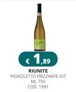 Altasfera Riunite Pignoletto Frizzante IGT offerta