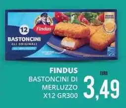Mazzeo Giocattoli Findus bastoncini di merluzzo offerta