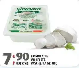 Vivo Supermercati Fiordilatte Vallelata offerta