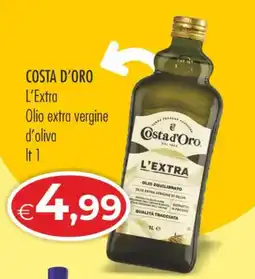 MerSi Supermercati Costa d'Oro L'Extra Olio extra vergine d'oliva offerta