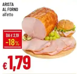 IperFamila Arista al forno all'etto offerta