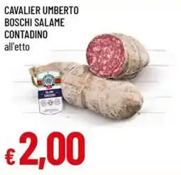 IperFamila Salame contadino Boschi offerta