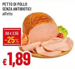 IperFamila Petto di pollo senza antibiotici offerta