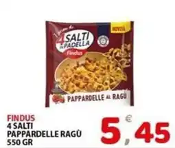 Il Centro Superstore Findus 4 Salti Pappardelle Ragù offerta