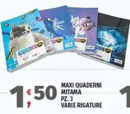 Vivo Supermercati Maxi quaderni Mitama offerta