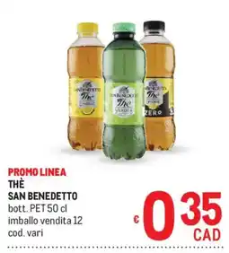 Metro Thè San Benedetto offerta