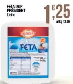 Sidis Feta DOP President offerta