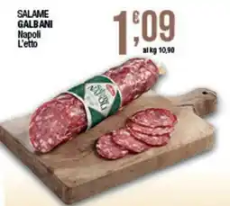 Sidis Salame Galbani Napoli offerta