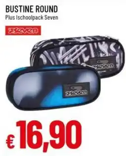 IperFamila Bustine round plus ischoolpack seven offerta