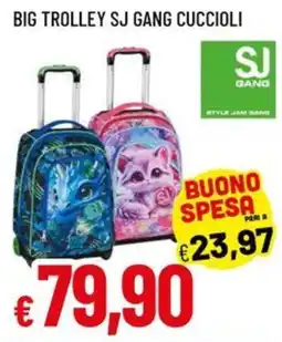 IperFamila Big trolley sj gang cuccioli offerta
