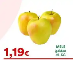 Supermercati Pasquale Prisco Mele golden offerta