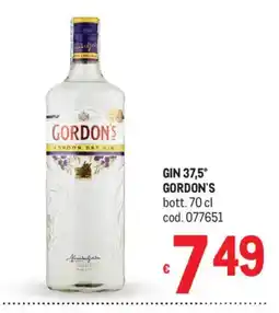 Metro Gin Gordon's offerta