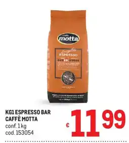 Metro Espresso Bar Caffè Motta offerta
