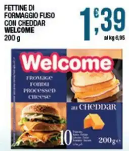 Sidis Fettine di formaggio fuso con cheddar Welcome offerta