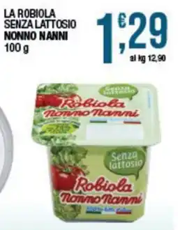 Sidis Robiola Nonno Nanni senza lattosio offerta