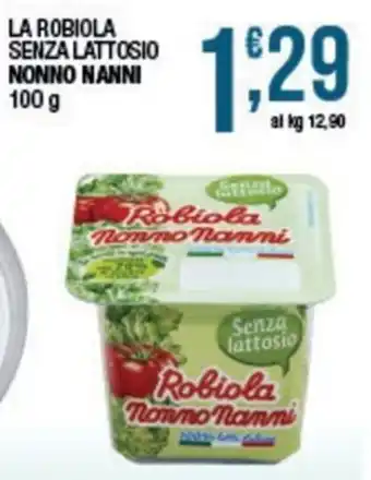 Sidis Robiola Nonno Nanni senza lattosio offerta